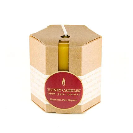 Honey Candles - Beeswax Round Pillars